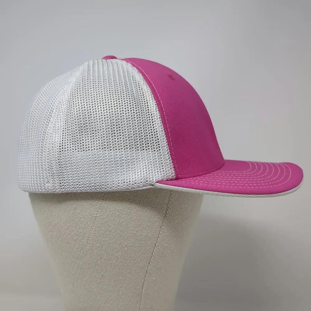 Pacific Headwear Baseball Cap Pink 7 3/8 Plant Health Technologies Mesh Hat